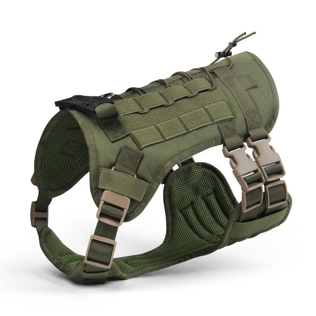 Tactical Dog Harness Vest for Large Dogs_CWMM12456