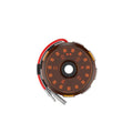 KC HiLiTES Cyclone V2 LED Single Light (Amber Lens)