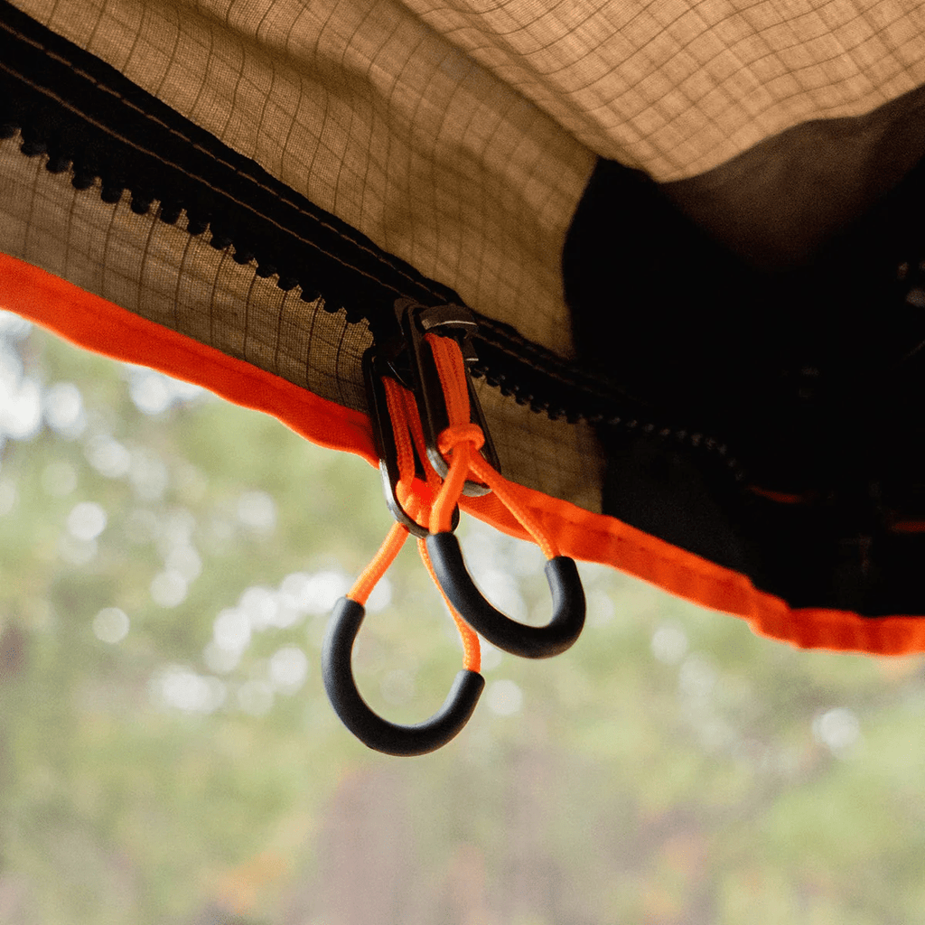 270 Degree Awning XL — Passenger Side, C-Channel Aluminum, Olive - Precision Upgrades
