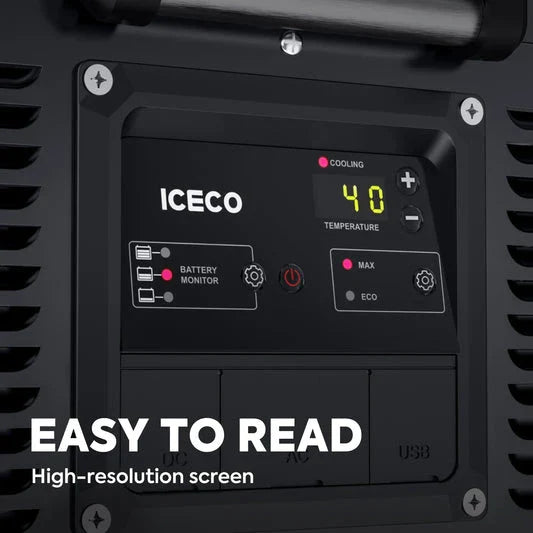 ICECO VL60 Pro Single Zone 63QT Portable Cooler Black
