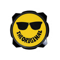 KC HiLiTES 50th Anniversary Gravity Pro6 Black Light Cover (Yellow Smiley Face)