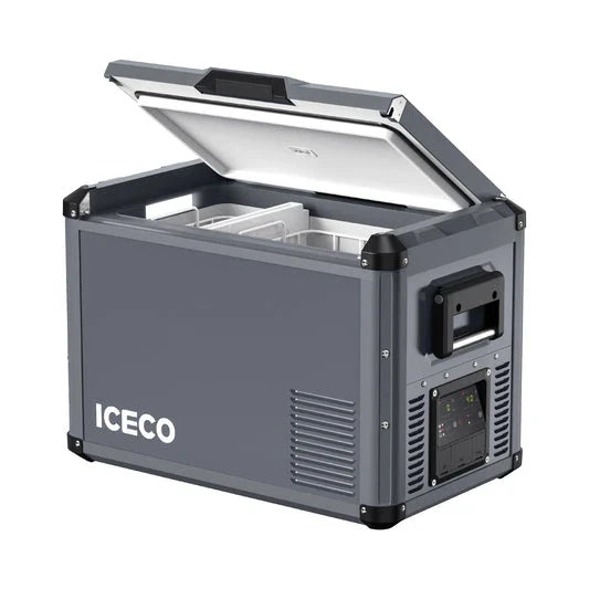 ICECO VL45 Pro Dual Zone 45QT Portable Cooler Grey