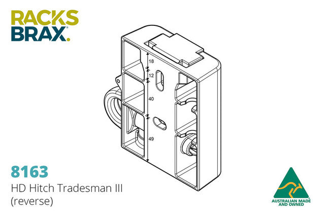 Racksbrax HD Hitch Tradesman III [R]
