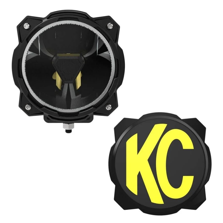 KC HiLiTES Gravity Titan 6-Inch LED - Single Light (Wide-40 Beam Pattern)