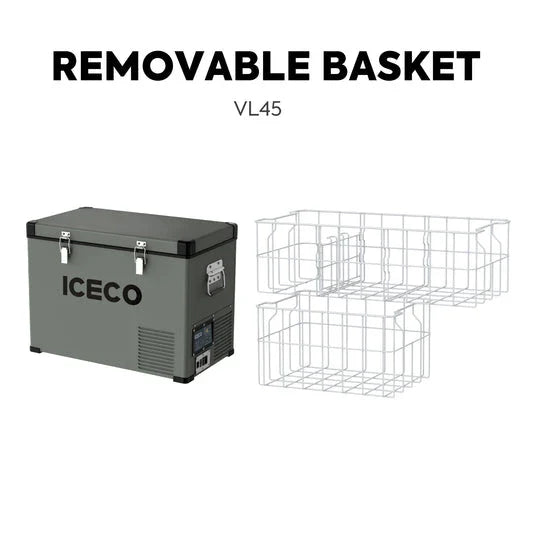 ICECO 47.5QT VL45 Portable Fridge Single Zone Freezer