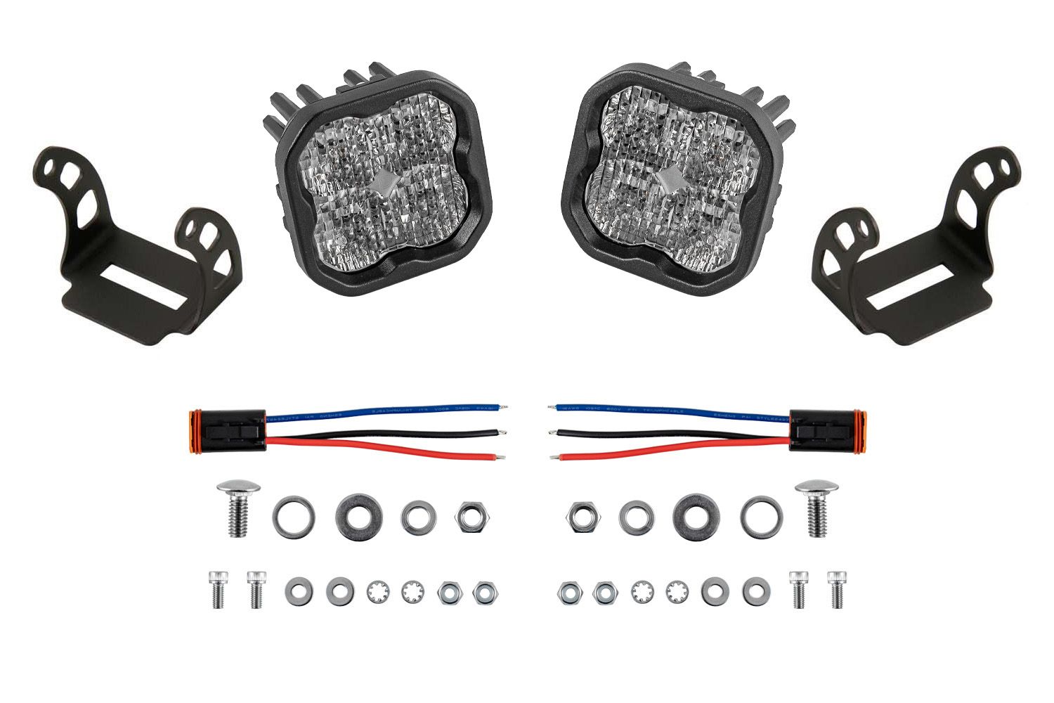SS3 Sport White Combo/Driving Pod (Pair)