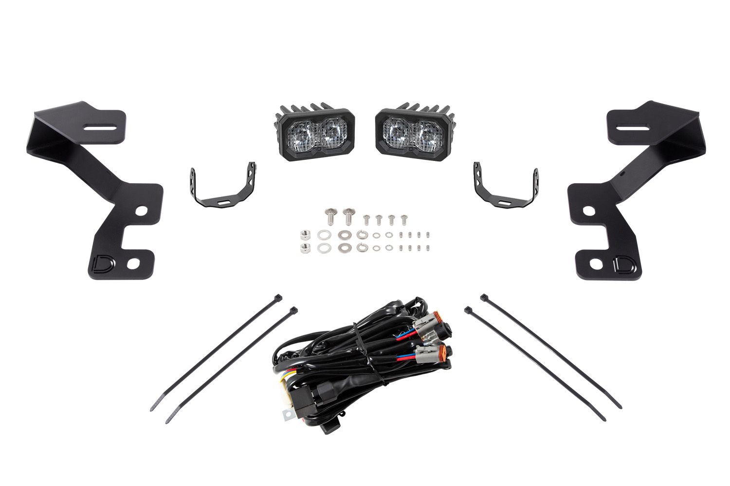 Stage Series Backlit Ditch Light Kit for 2021-2026 Ford Bronco Sport